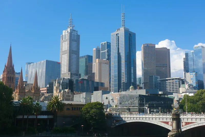 Melbourne business district