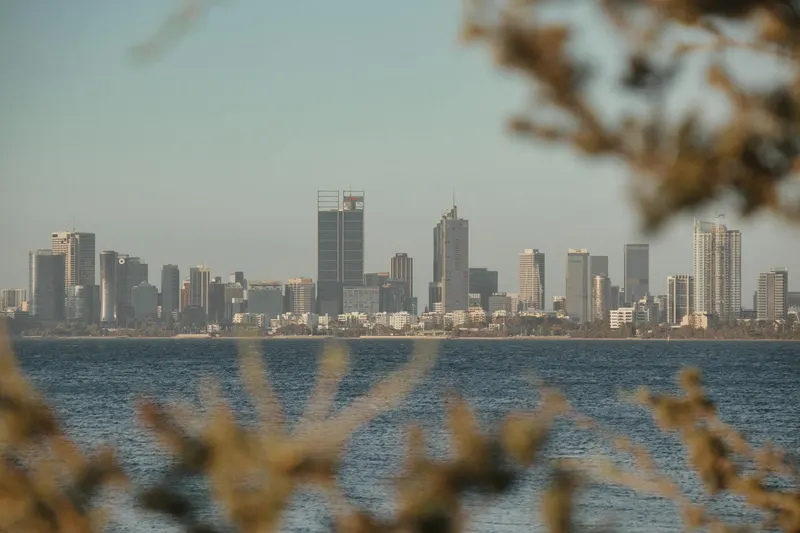 Perth business district